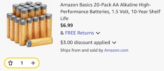 Amazon Basics AA Batteries