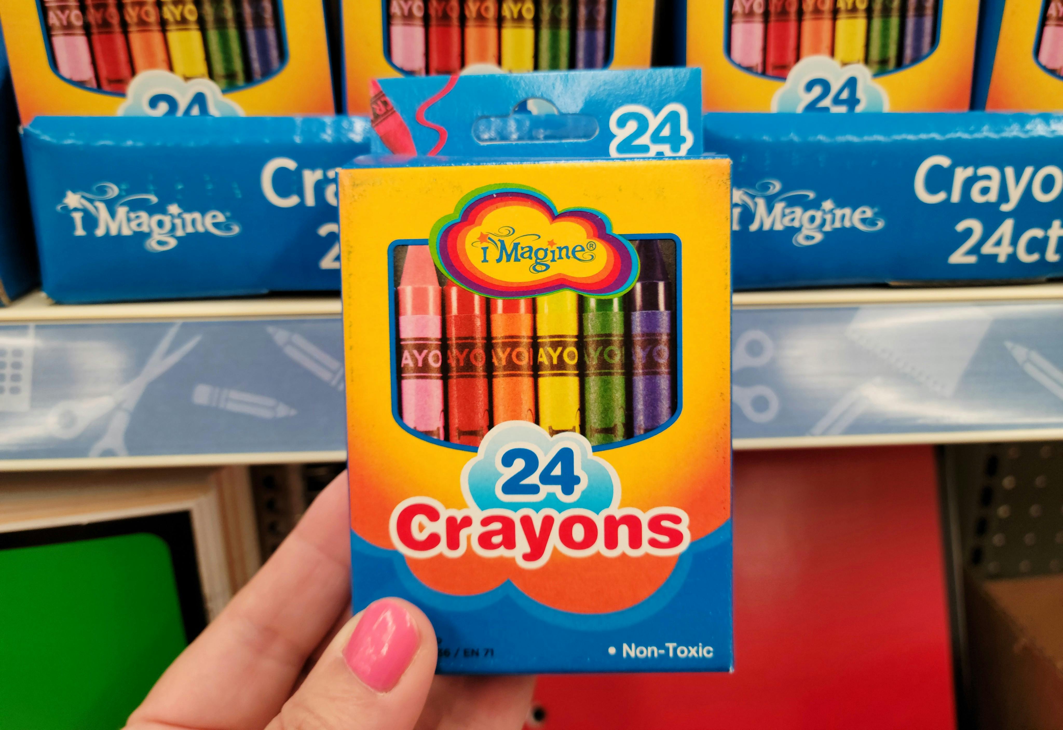 Imagine 24-Count Crayons, Only $0.33 at Dollar General - The Krazy ...