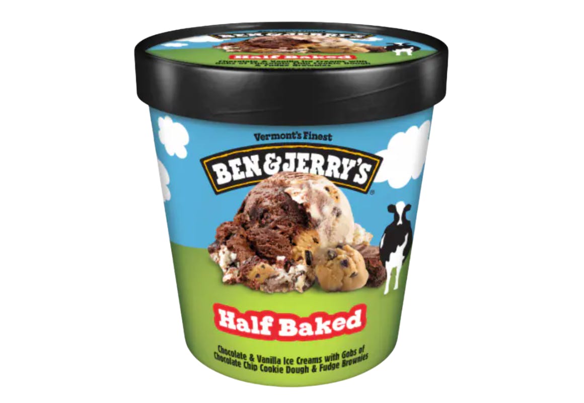 2 Ben & Jerry's Ice Cream Pints