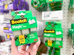Scotch Magic Tape 3-Pack, Only $2.35 at Target card image