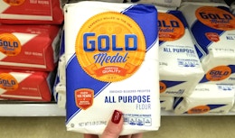 Gold Medal Resealable 4-Pound All-Purpose Flour, Now $3.70 on Amazon