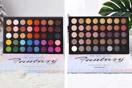 40-Color Eyeshadow Palette, Under $8 on Amazon card image