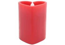 Celebrate Together Heart LED Candle