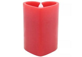 Celebrate Together Heart LED Candle