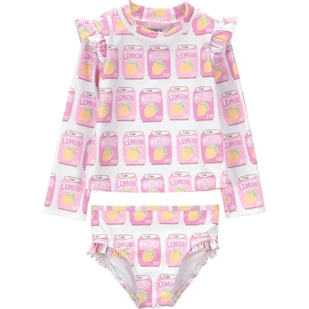 Toddler Rash Guard Swimsuit Set