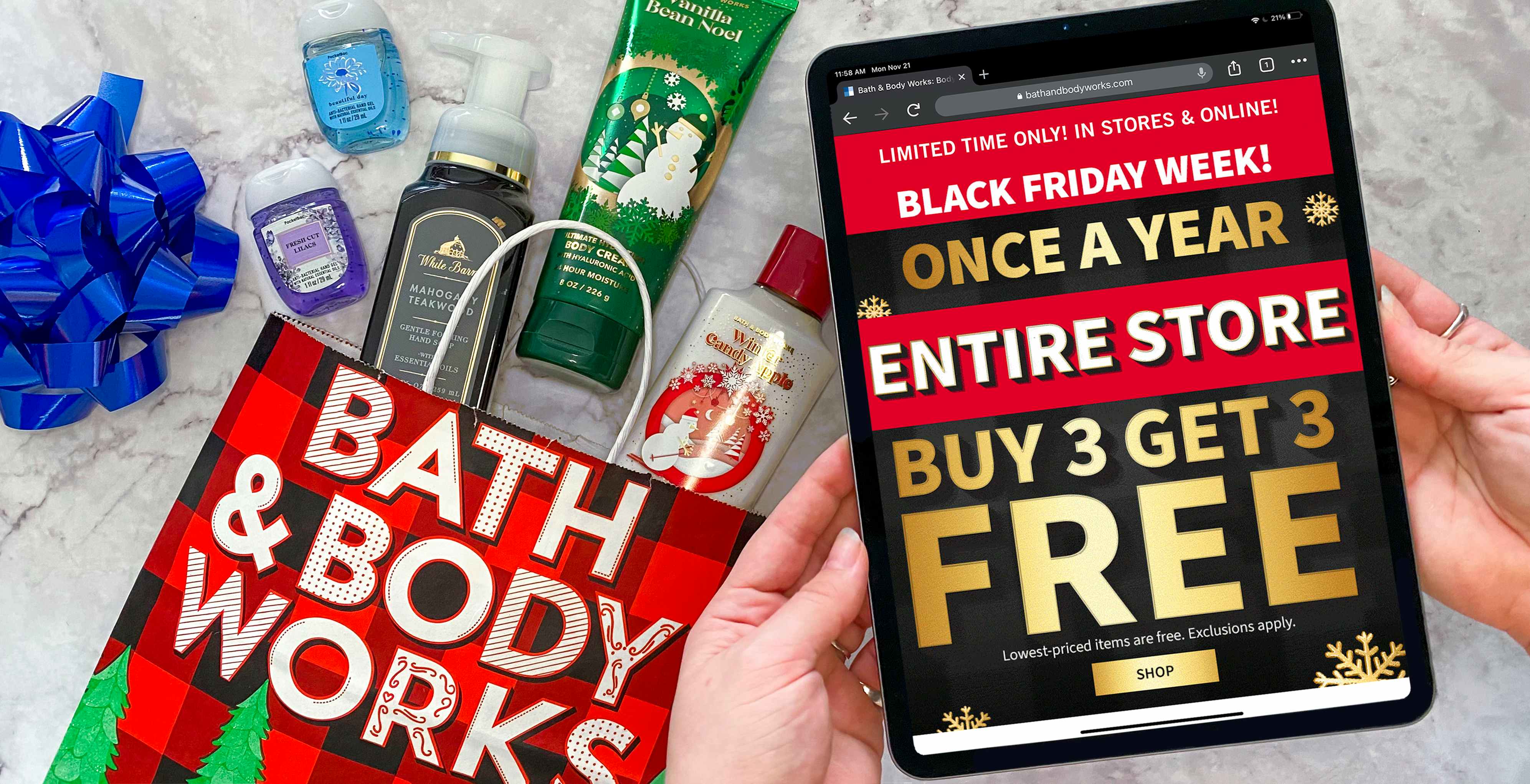 It's Black Friday! Avoid the mall and come shop our holiday