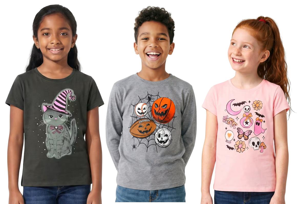 Kids' Halloween Graphic Tees