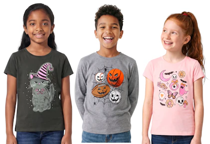 Kids' Halloween Graphic Tees