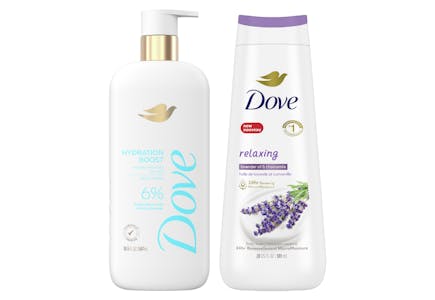 2 Dove Body Washes