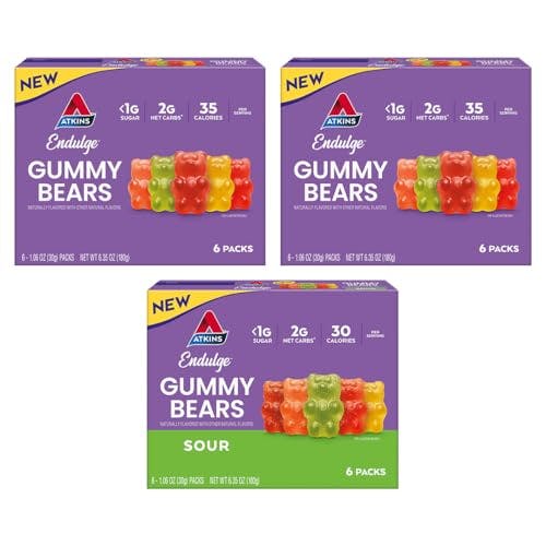 Atkins Gummy Bears 18-Pack