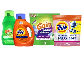 4 P&G Laundry Products