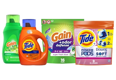 4 P&G Laundry Products