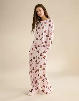 Luxe Plush Long Sleeve + Pant PJ Set