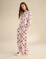 Luxe Plush Long Sleeve + Pant PJ Set