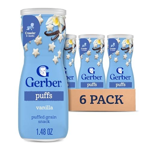 Gerber Baby Puffs 6-Pack