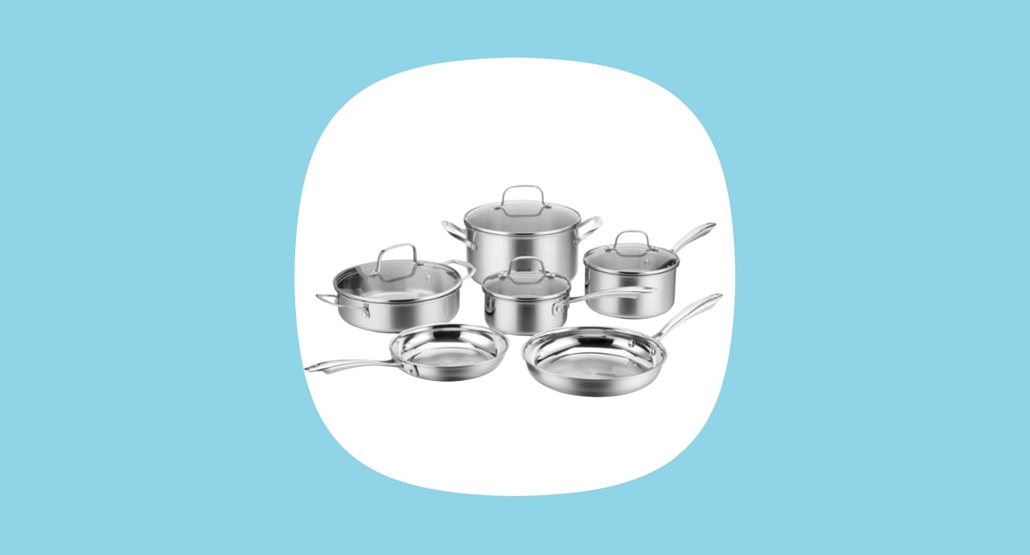 Best Buy Deal of the Day: Cuisinart 10-Piece Cookware Set $180 (Reg. $600)