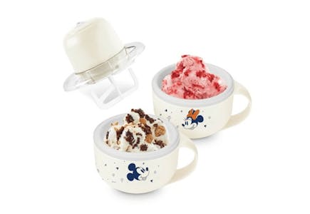 Dash Mickey & Minnie Ice Cream Maker Set