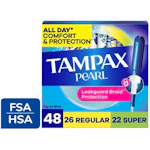 Tampax Pearl Tampons 2-Pack