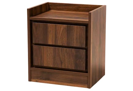 Baxton Studio Nightstand