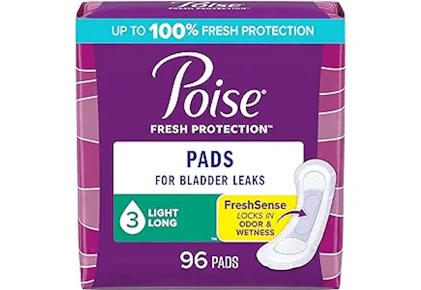 Poise Incontinence Pads