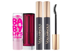 2 Maybelline + 2 L'Oreal Cosmetics
