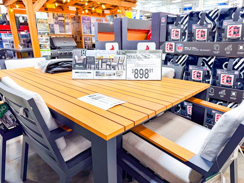sam's club vista 7-piece dining set clearance