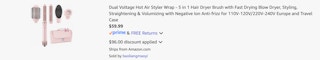 Amazon 5-in-1 Hot Air Styler 2025 2