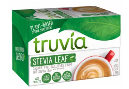 2 Truvia Sweetener Boxes