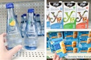 dollar tree clearly canadian, yogi tea, maxwell house 3-photo collage