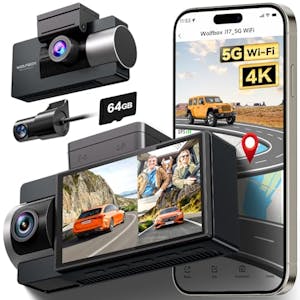 4K 3 Channel Dash Cam