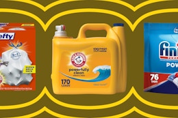 Save Over 40% on Household Supplies and Earn $15 Amazon Credit card image