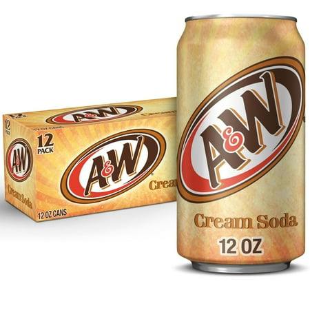 A&W Cream Soda 12-Pack