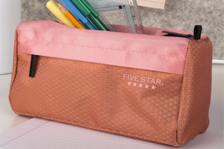 a five star pencil pouch