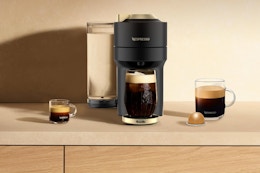 Nespresso Coffee and Espresso Maker on counter