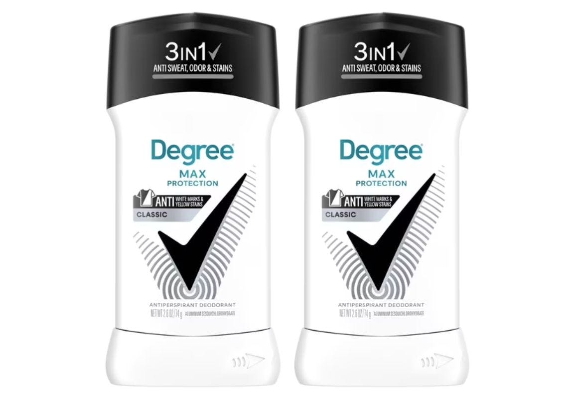 2 Degree Antiperspirants