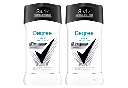 2 Degree Antiperspirants