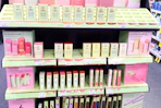 pixi cosmetics display