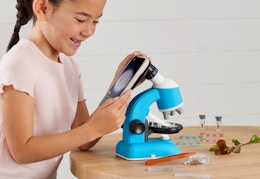 Online Only: $13 Kids' Microscope STEM Kit at Walmart card image