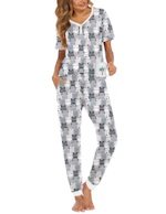 Ekouaer Women's Pajama Set