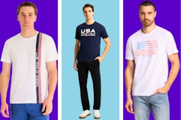 Shop U.S Polo Assn. Men's Graphic Tees From $2.50 at Walmart (Bestseller) card image