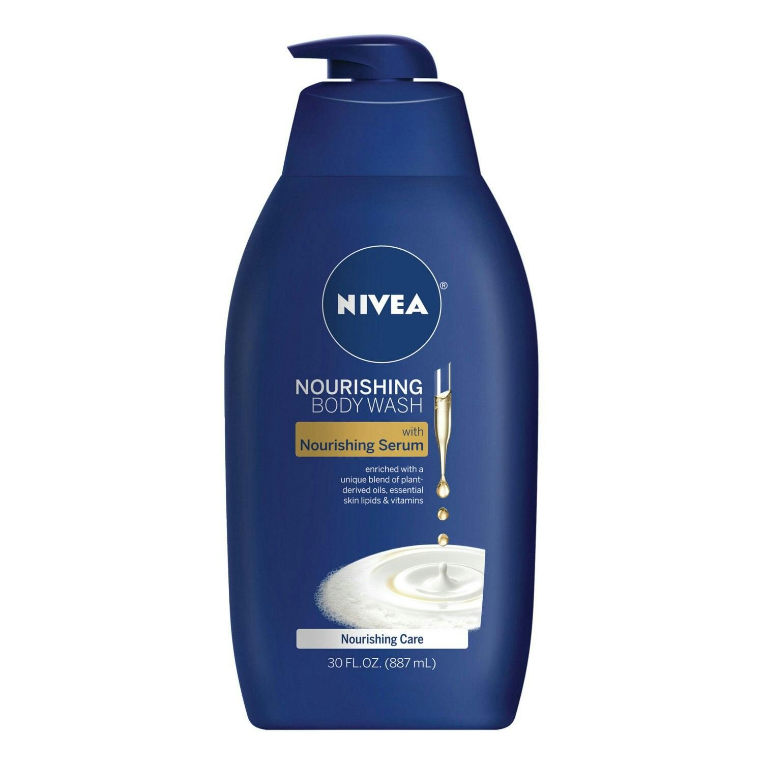 2 Nivea Nourishing Body Washes