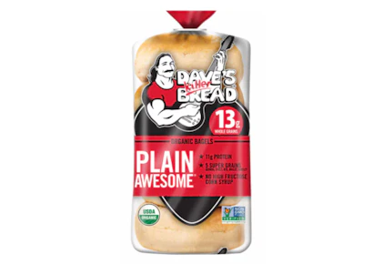 2 Dave's Killer Sliced Bagel Packs
