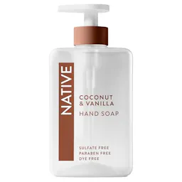 3 Native Liquid Hand Soap