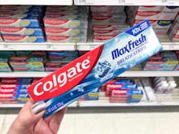 Target Colgate Max Fresh toothpaste