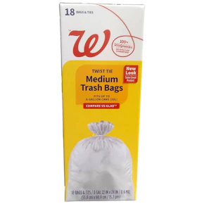 3 Walgreens Trash Bags Boxes