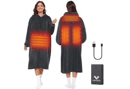 Wearable Heated Blanket