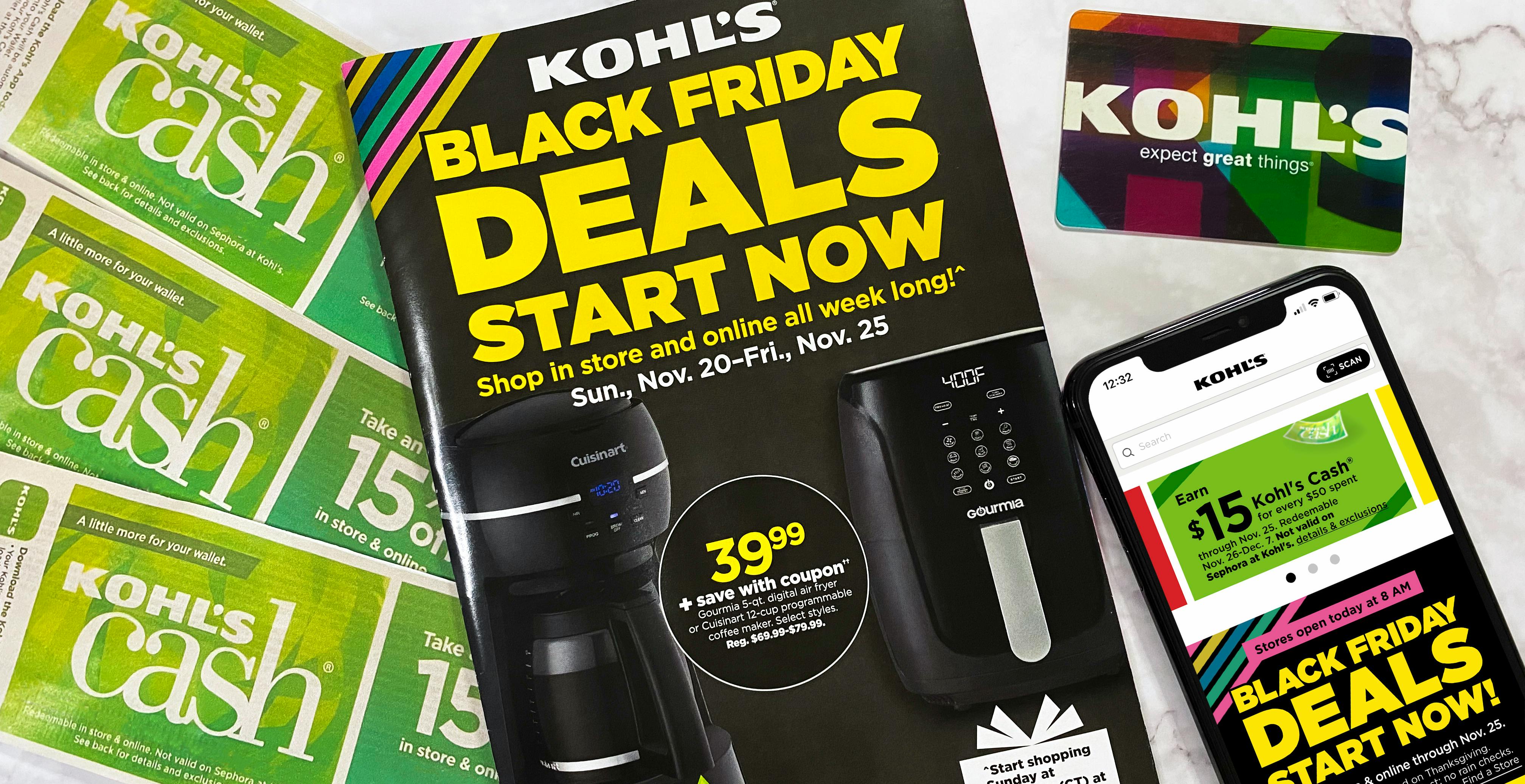 Kohl's Black Friday 2023 Deals Coming Soon! — The Krazy Coupon Lady