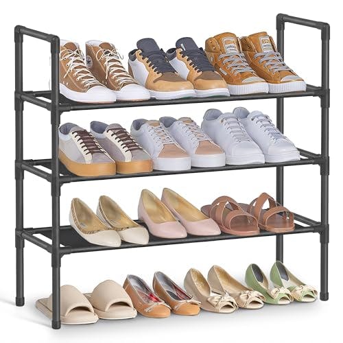 SONGMICS 3-Tier Shoe Rack