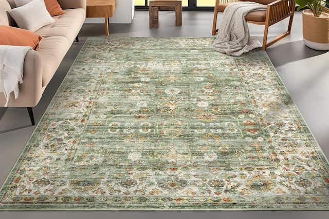 Washable Area Rugs, as Low as $51.99 With Amazon Promo Code (Reg. $90) card image
