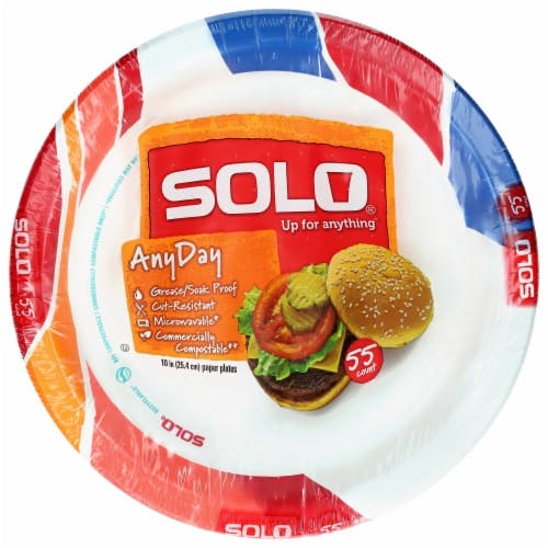 Solo Paper Plates Pack